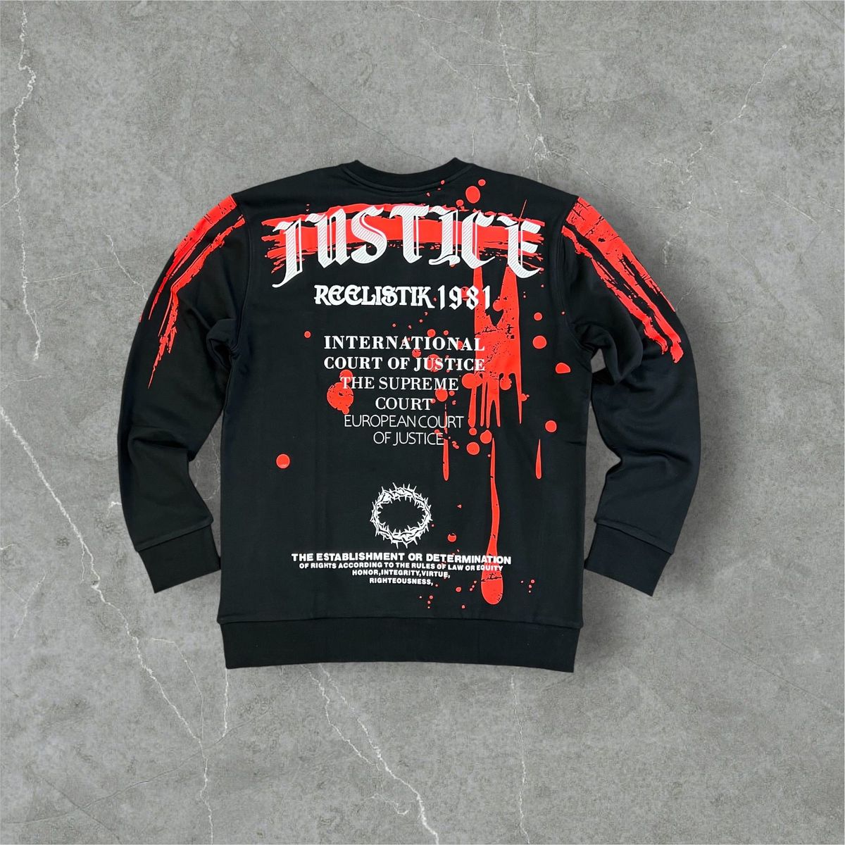 REELISTIK ICC CREW NECK SWEATSHIRT MULTI COLORS