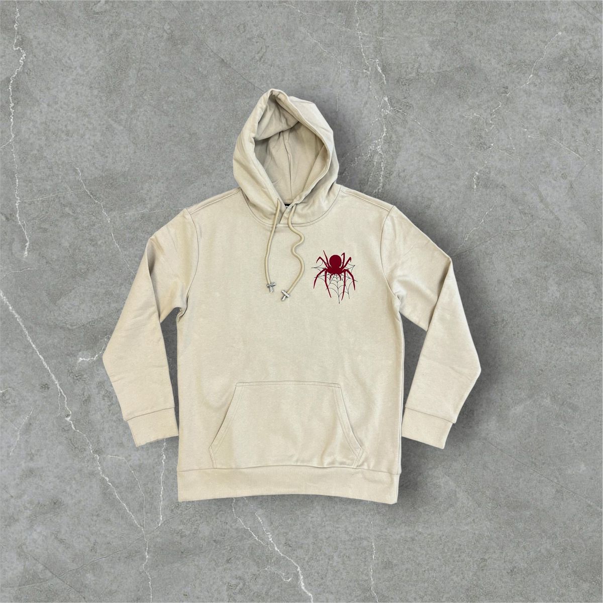 REELISTIK SPIDER HOODIE BEIGE