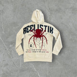 REELISTIK SPIDER HOODIE BEIGE