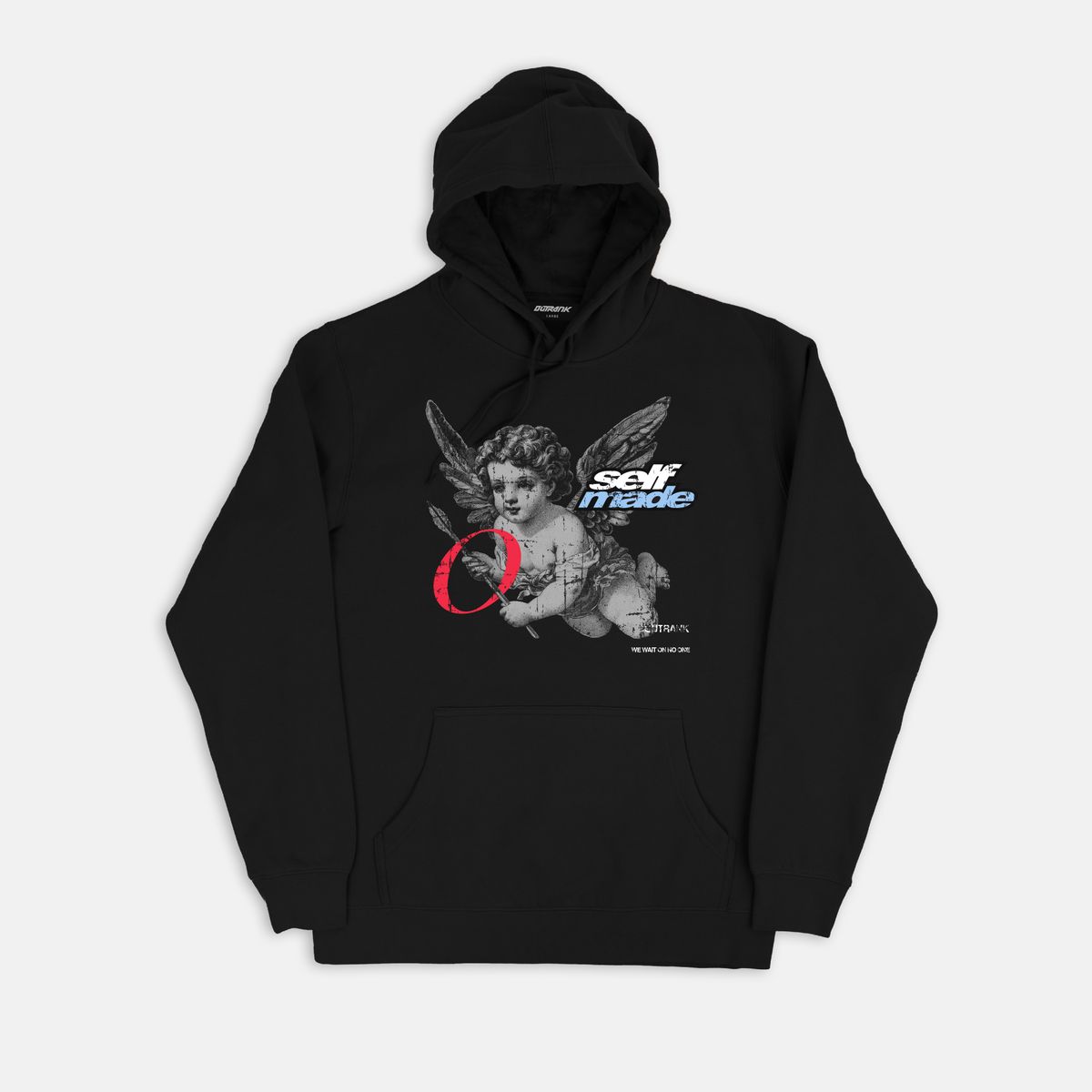 OUTRANK SELF MADE HOODIE BLACK