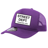 STREET DEPARTMENT TRUCKER HAT MULTI COLORS