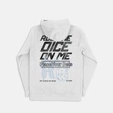 OUTRANK ROLL THE DICE HOODIE WHITE