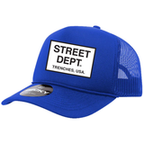 STREET DEPARTMENT TRUCKER HAT MULTI COLORS