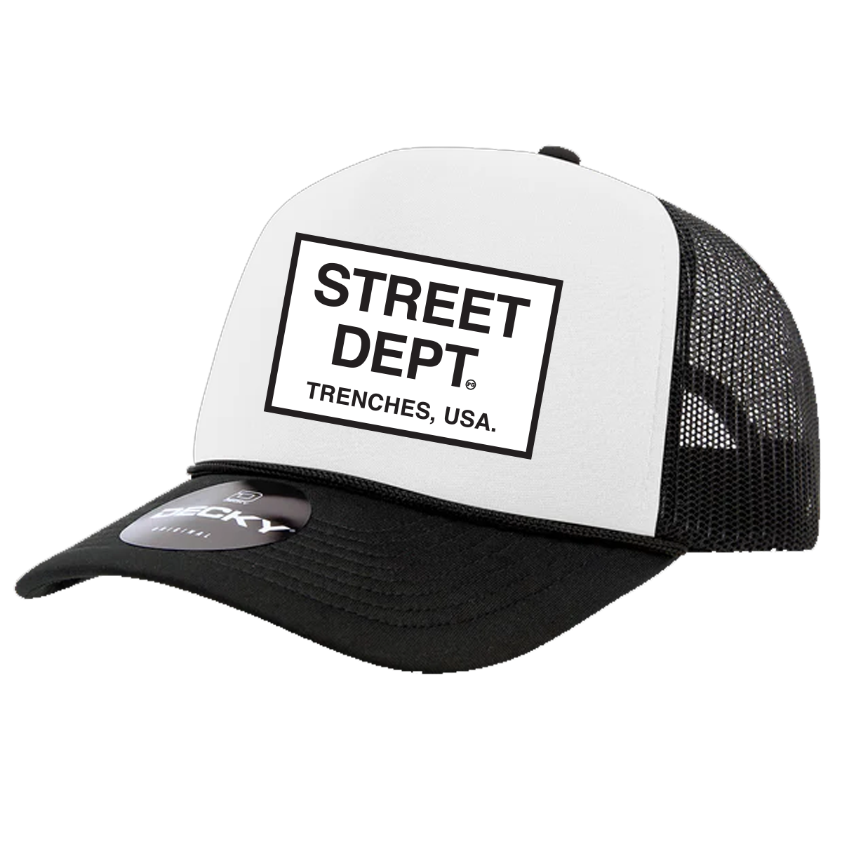 STREET DEPARTMENT TRUCKER HAT MULTI COLORS