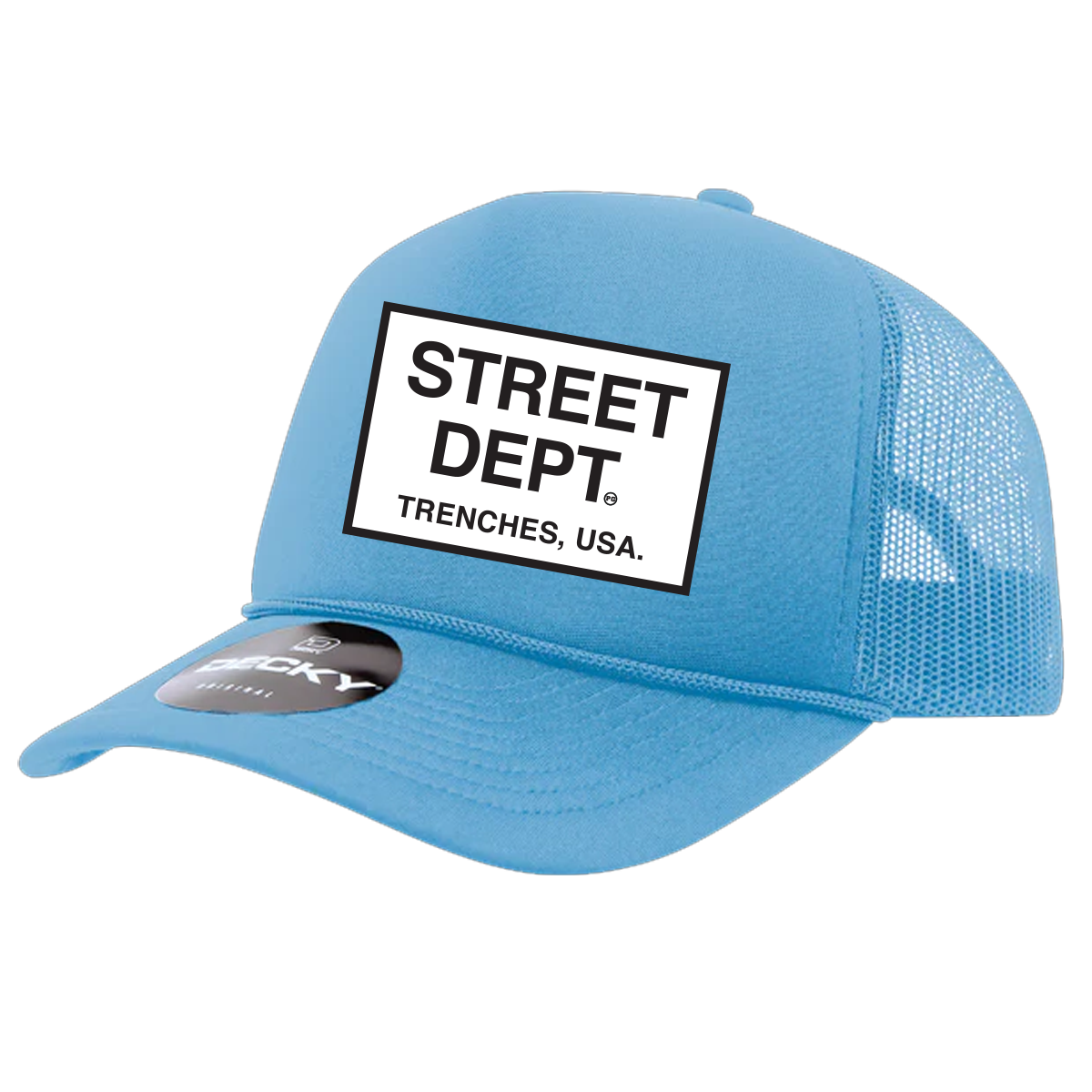 STREET DEPARTMENT TRUCKER HAT MULTI COLORS