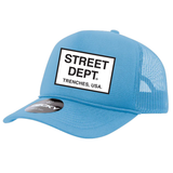 STREET DEPARTMENT TRUCKER HAT MULTI COLORS