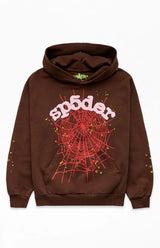 Spider - Hoodie - Brown