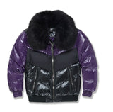 Jordan Craig - kids Puffer Coat- Sacramento - Black/Purple