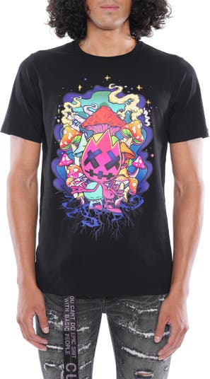 Cult - T Shirt - Shroom - Black / Multi