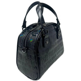 VON DUTCH BLACK ONYX REFLECTIVE BOWLING BAG