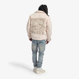 SUGARHILL "TOXINS" PLUSH JACKET IVORY