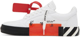 OFF - WHITE White Vulcanized Sneakers