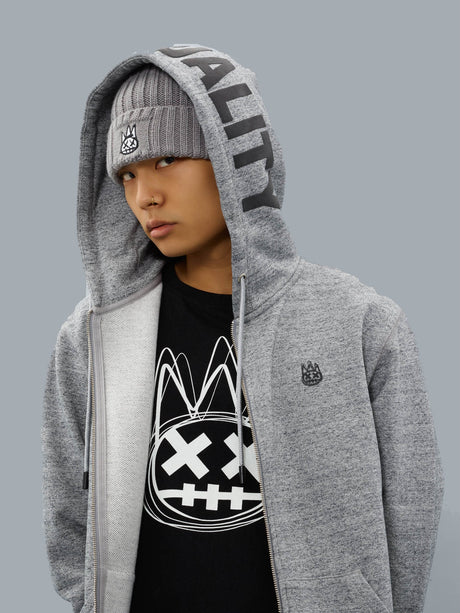 Cult - ZIP HOODY IN HEATHER GREY