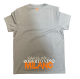 ROBERTO VINO MILANO T-shirt - Styled with denim jeans