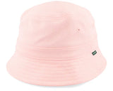 Lacoste UNISEX ORGANIC COTTON BUCKET HAT PINK