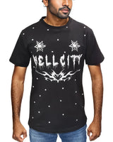 Focus T Shirt Hell City Multi Colors