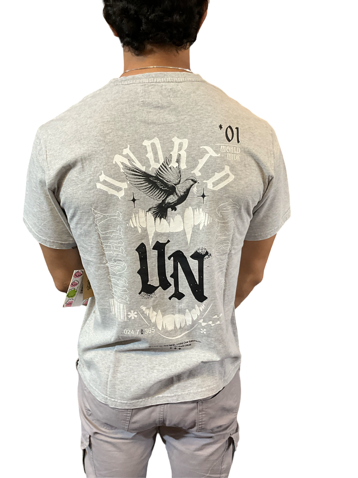 UNDRTD CLIQUE PART3 T-SHIRT WASHED MULTI COLORS