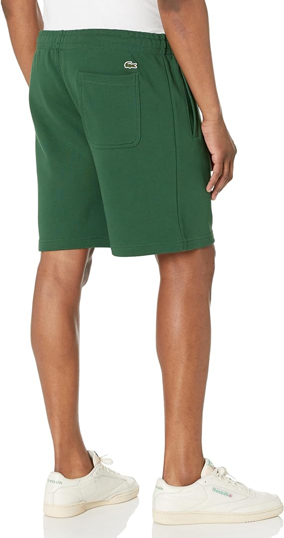 MEN’S UNBRUSHED ORGANIC COTTON FLEECE SHORTS GREEN