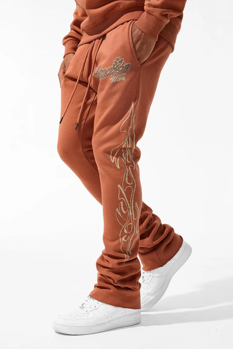 JORDAN CRAIG PARADISE TOUR STACKED SWEATPANTS MULTI COLORS