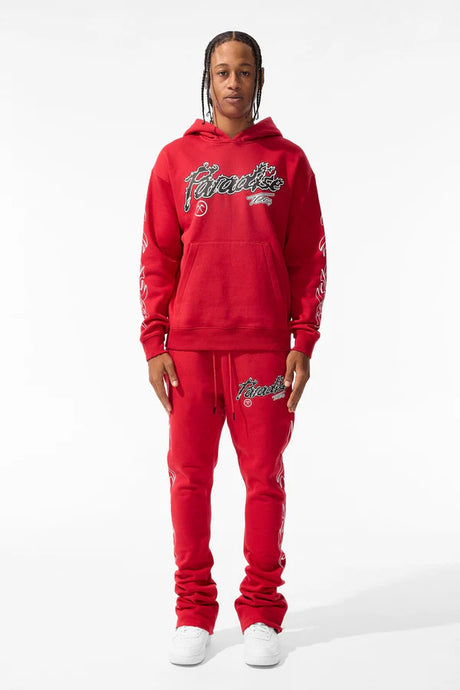 JORDAN CRAIG PARADISE TOUR STACKED SWEATPANTS MULTI COLORS