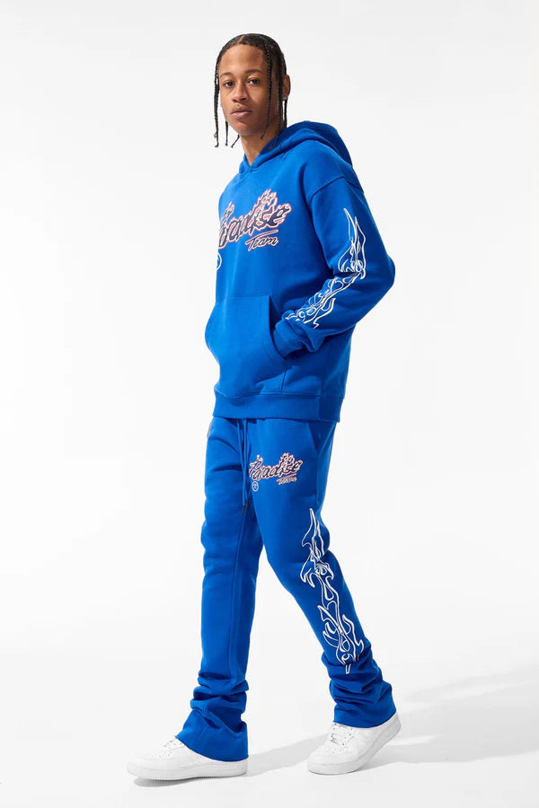 JORDAN CRAIG PARADISE TOUR STACKED SWEATPANTS MULTI COLORS