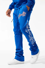 JORDAN CRAIG PARADISE TOUR STACKED SWEATPANTS MULTI COLORS