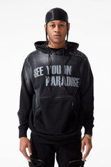 JORDAN CRAIG DIVISION PULLOVER HOODIE BLACK