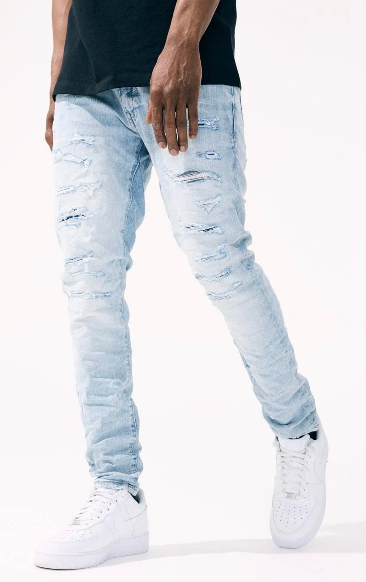 Jordan Craig Jeans - Crushed Rolled Sean - Sky Blue – DripNationIL