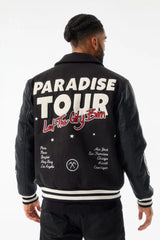 JORDAN CRIAG PARADISE TOUR VARSITY JACKET MULTI COLORS