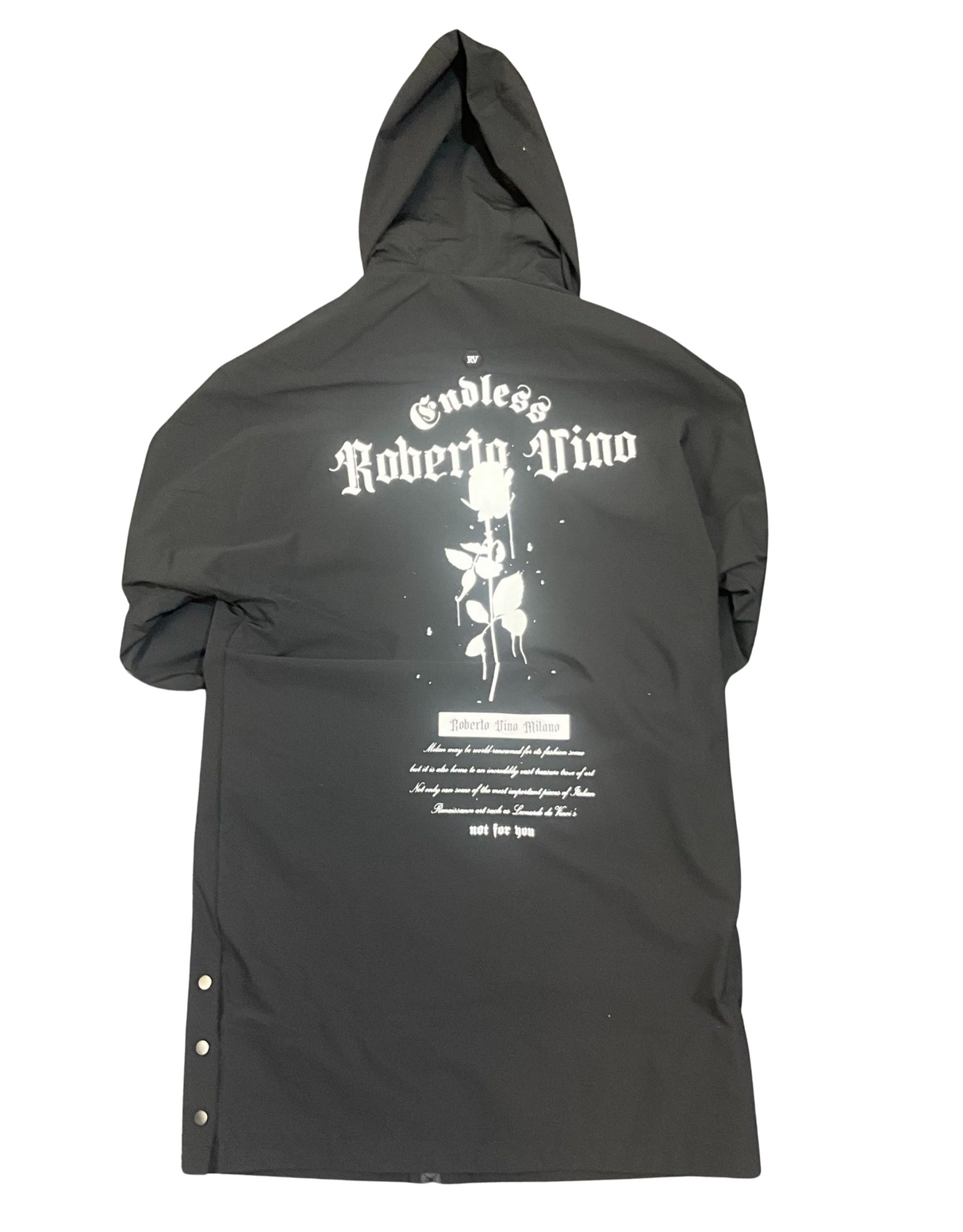 ROBERTO VINO MILANO - RAIN COAT - ENDLESS BLACK