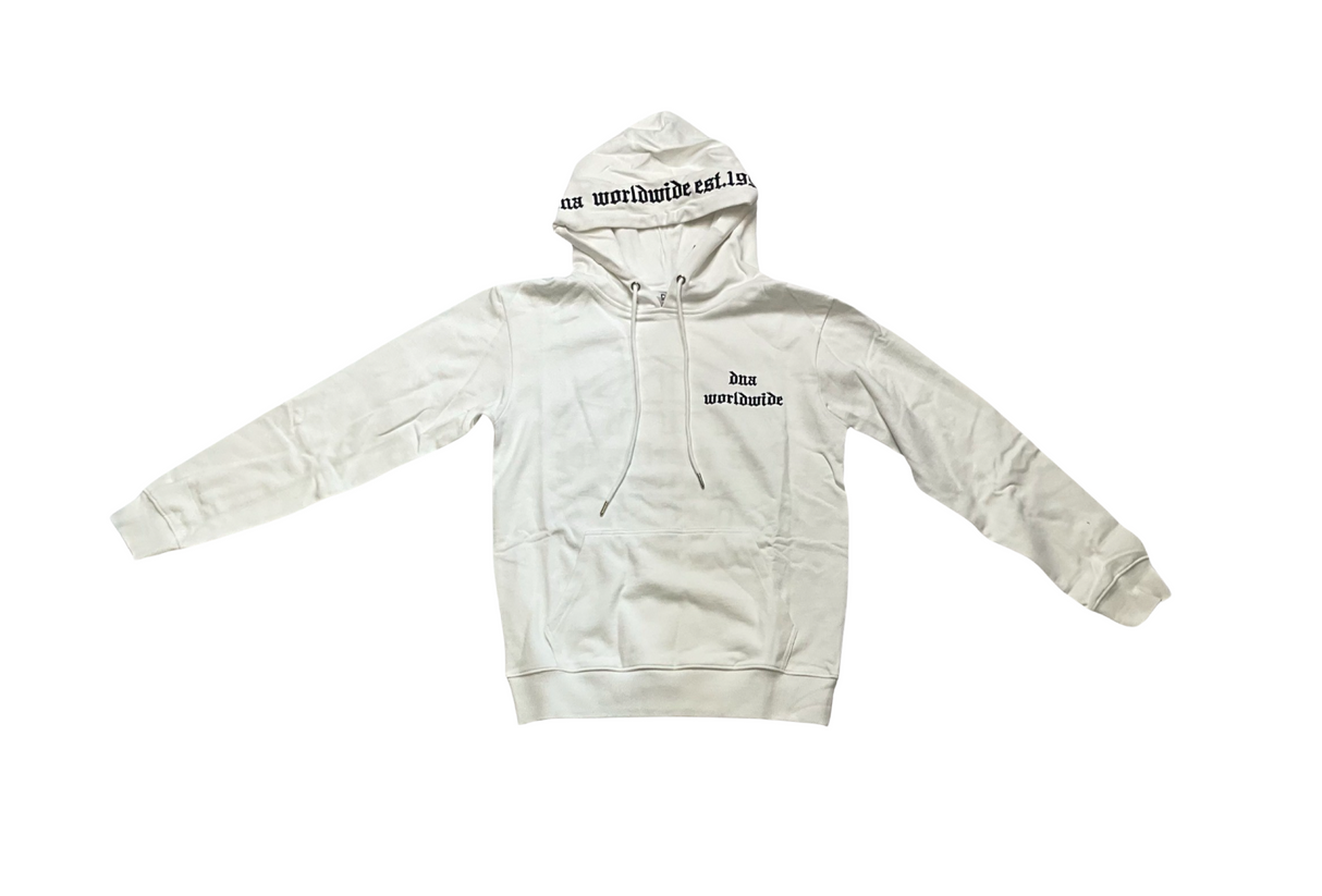 DNA World Wild Hoodie - White / Navy