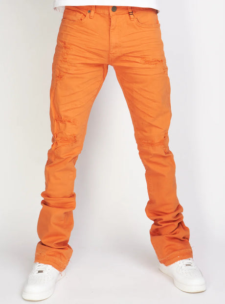 Jordan Craig - Stacked Jeans - Theo - Orange