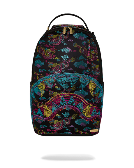 SPRAYGROUND EMBROIDERED DRAGONS DLX BACKPACK