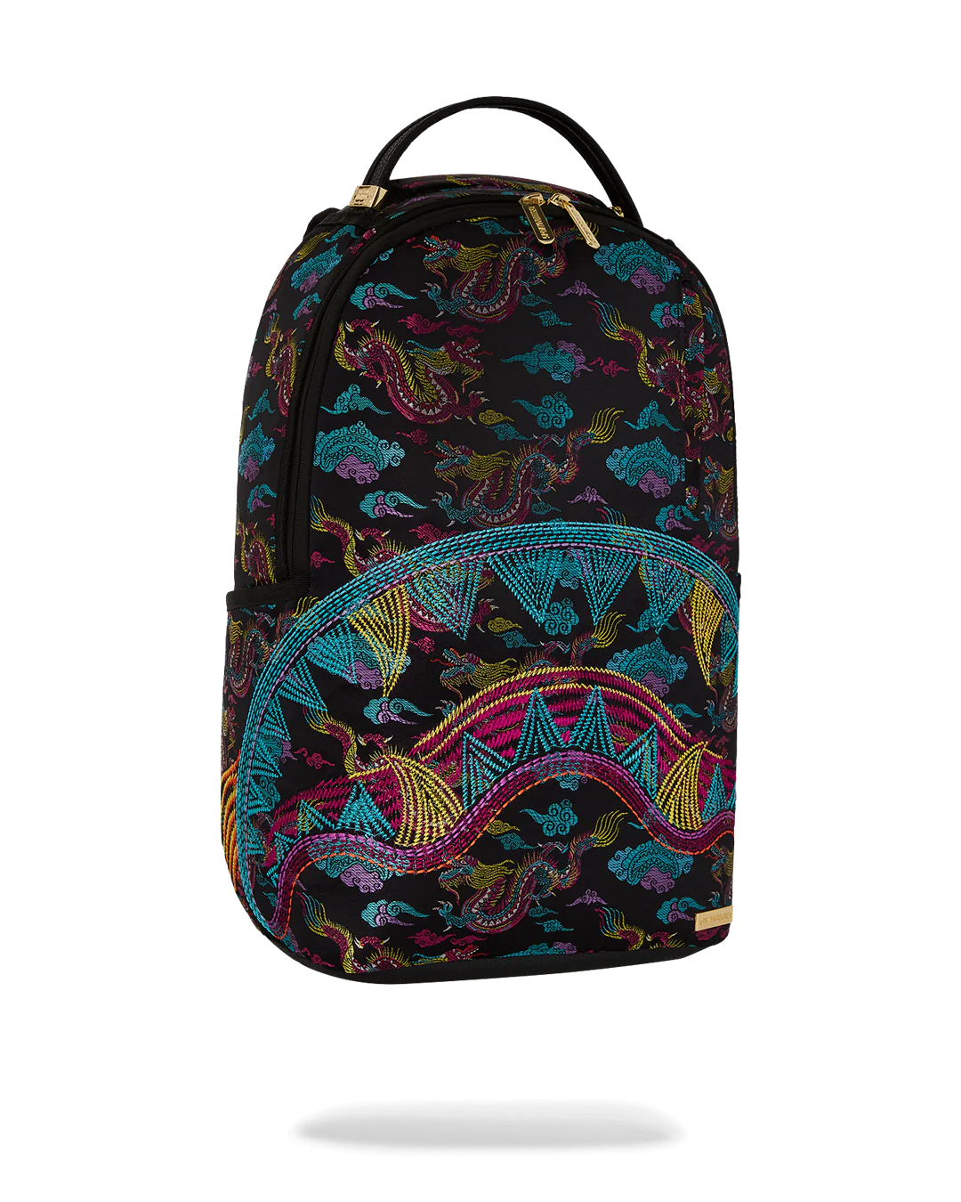 SPRAYGROUND EMBROIDERED DRAGONS DLX BACKPACK