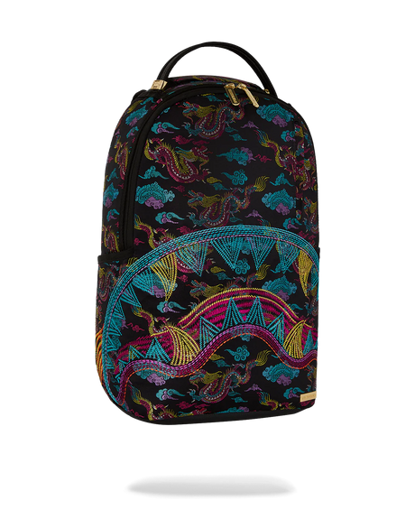 SPRAYGROUND EMBROIDERED DRAGONS DLX BACKPACK