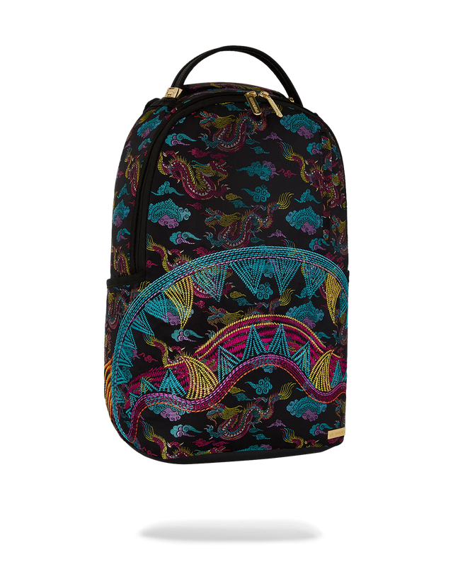 SPRAYGROUND EMBROIDERED DRAGONS DLX BACKPACK