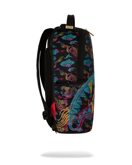 SPRAYGROUND EMBROIDERED DRAGONS DLX BACKPACK