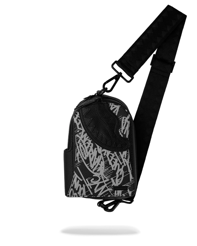 SPRAYGROUND MIDNIGHT RACEWAY GRAFFITI CROSSBODY SLING