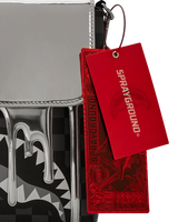 SPRAYGROUND METALLIC DRIP SHARK IN PARIS MESSENGER SLING