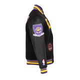 Pro Standard LA Lakers Pro Prep Wool Varsity Jacket / Black