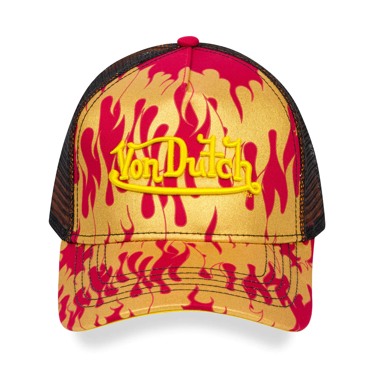 Von Dutch CITY OF ANGELS RED YELLOW TRUCKER