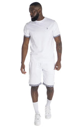 Makobi - Luciano Knit Short - White