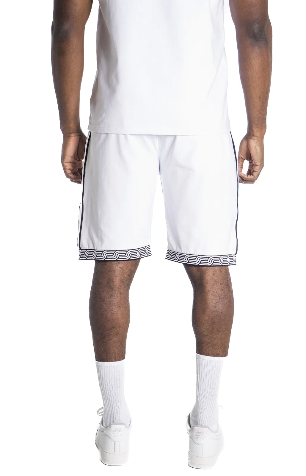 Makobi - Luciano Knit Short - White