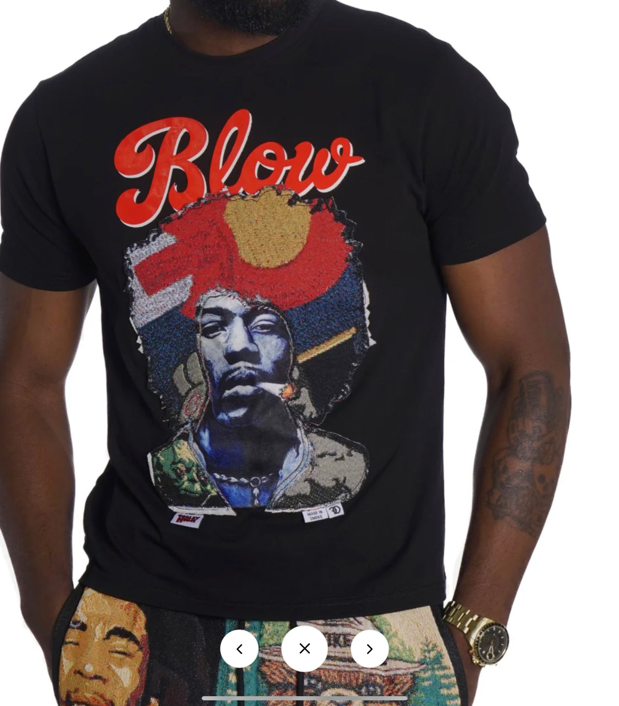 Frost Design - T Shirt - Blow - Black