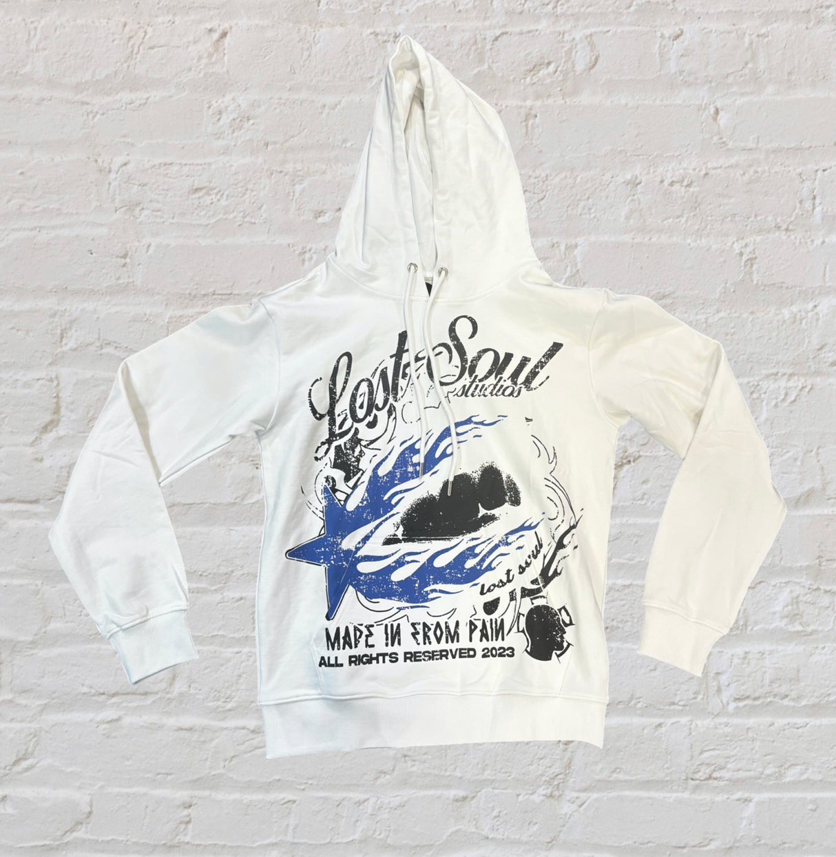 Lost Soul - Hoodie - Made in From Pain - White