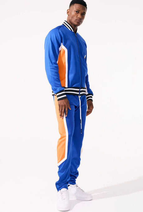 Jordan Craig - Jogger Hoodie- NYC - Orange/Royal