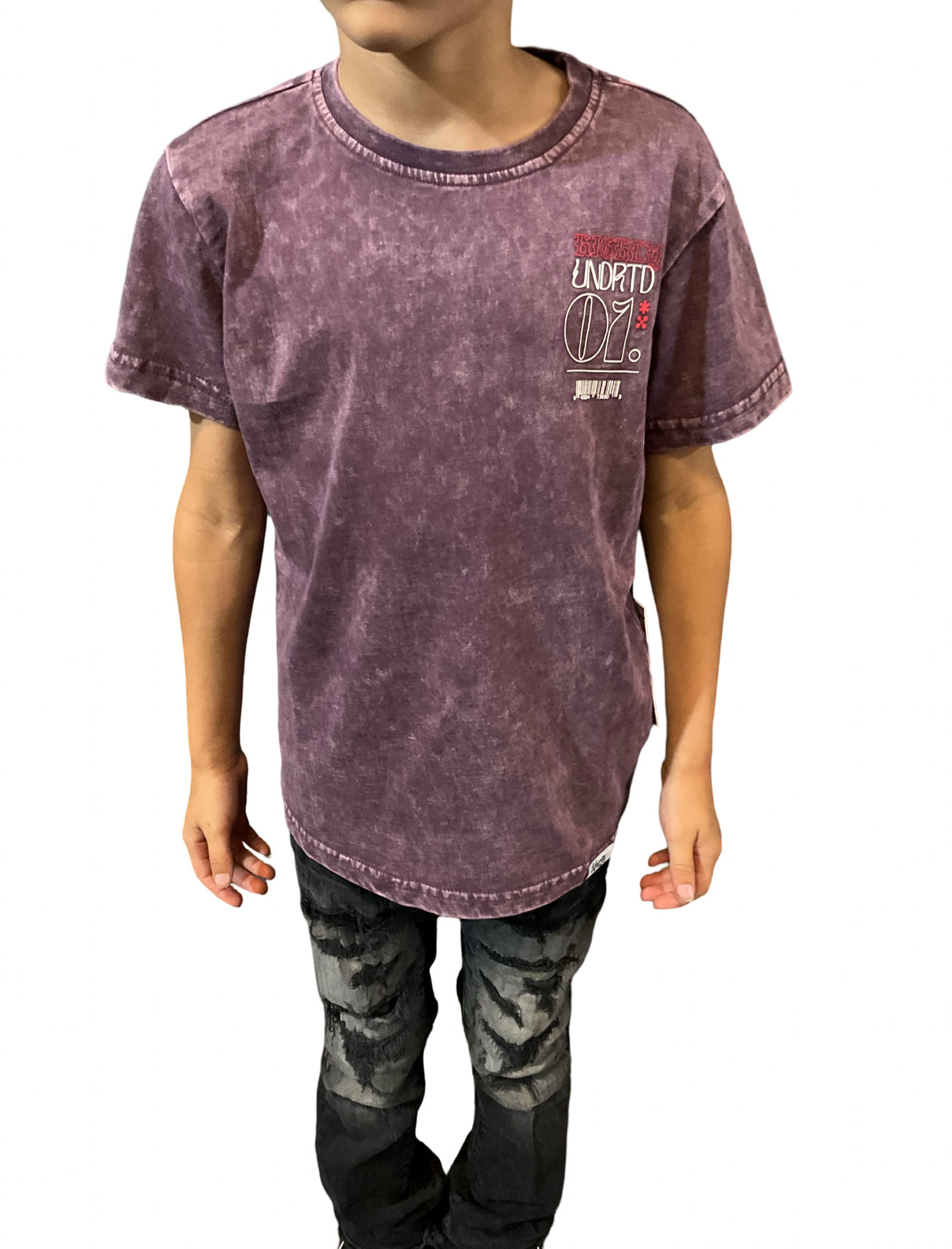 UNDRTD KIDS T-SHIRT TRUE LEADEARS WASHED MULITIPLE COLORS