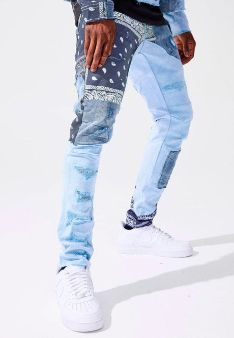 Jordan Craig jeans  - Colts - Sky Blue/ Navy