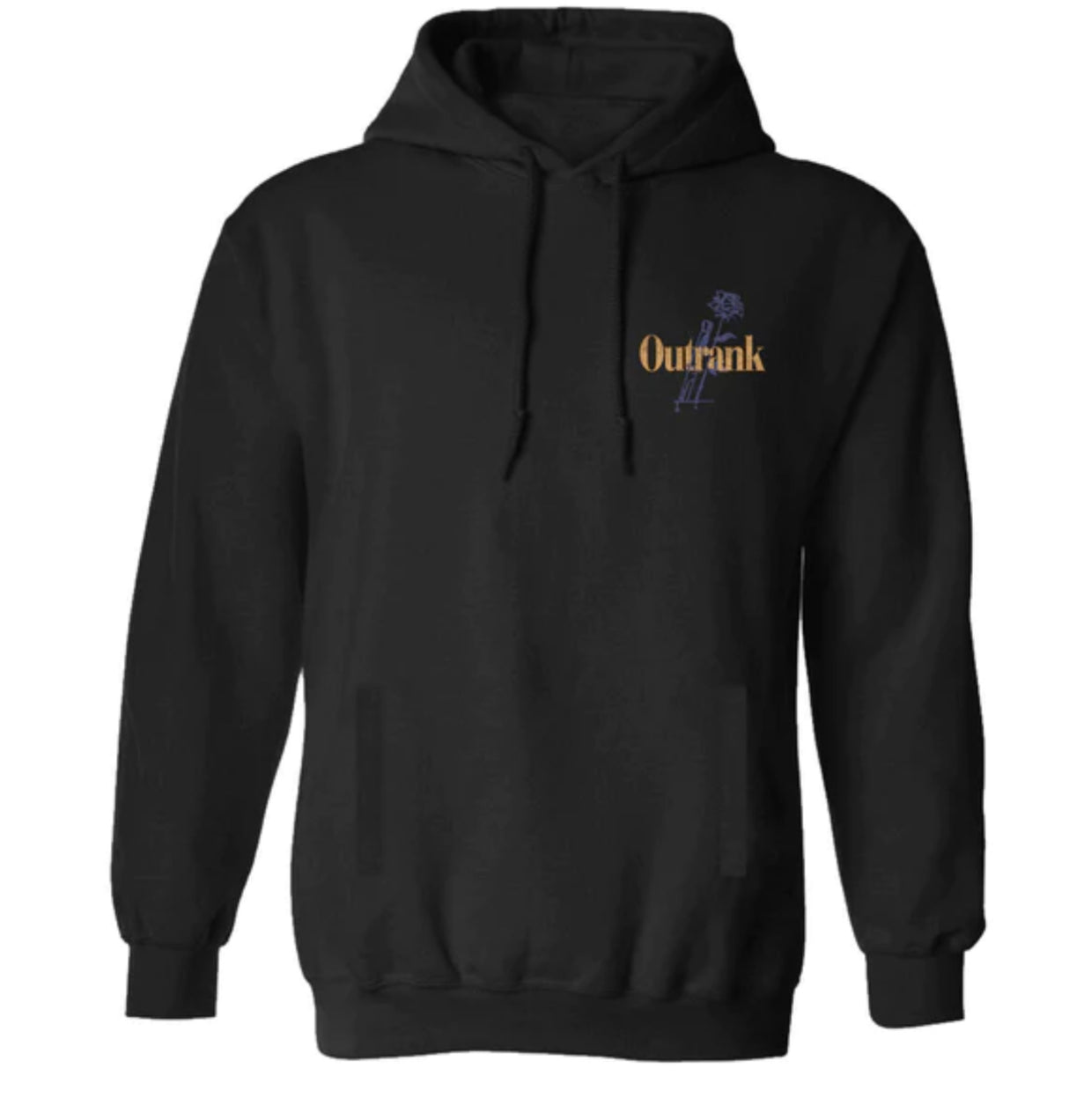 Outrank - Hoodie - Love & War - Black