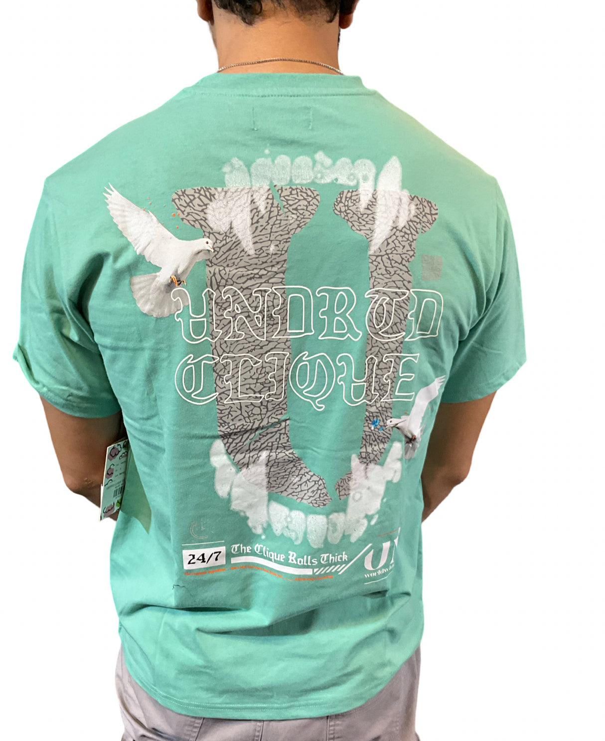 UNDRTD CLIQUE ROLLS T SHIRT